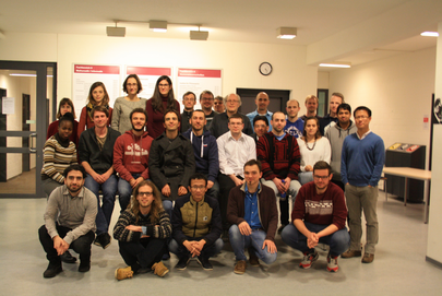 Group picture of the members of the research training school